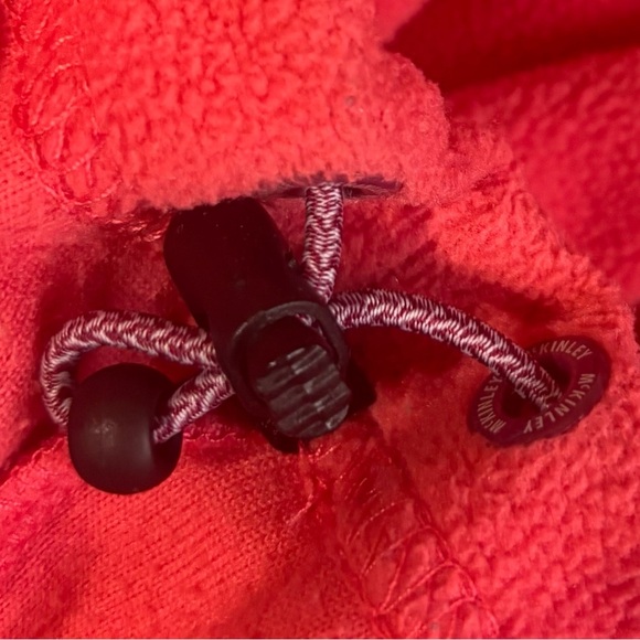 Mckinley Nelia II Full Zip Light Fleece Jacket Cayenne Colour Women's Large EUC - Picture 11 of 11